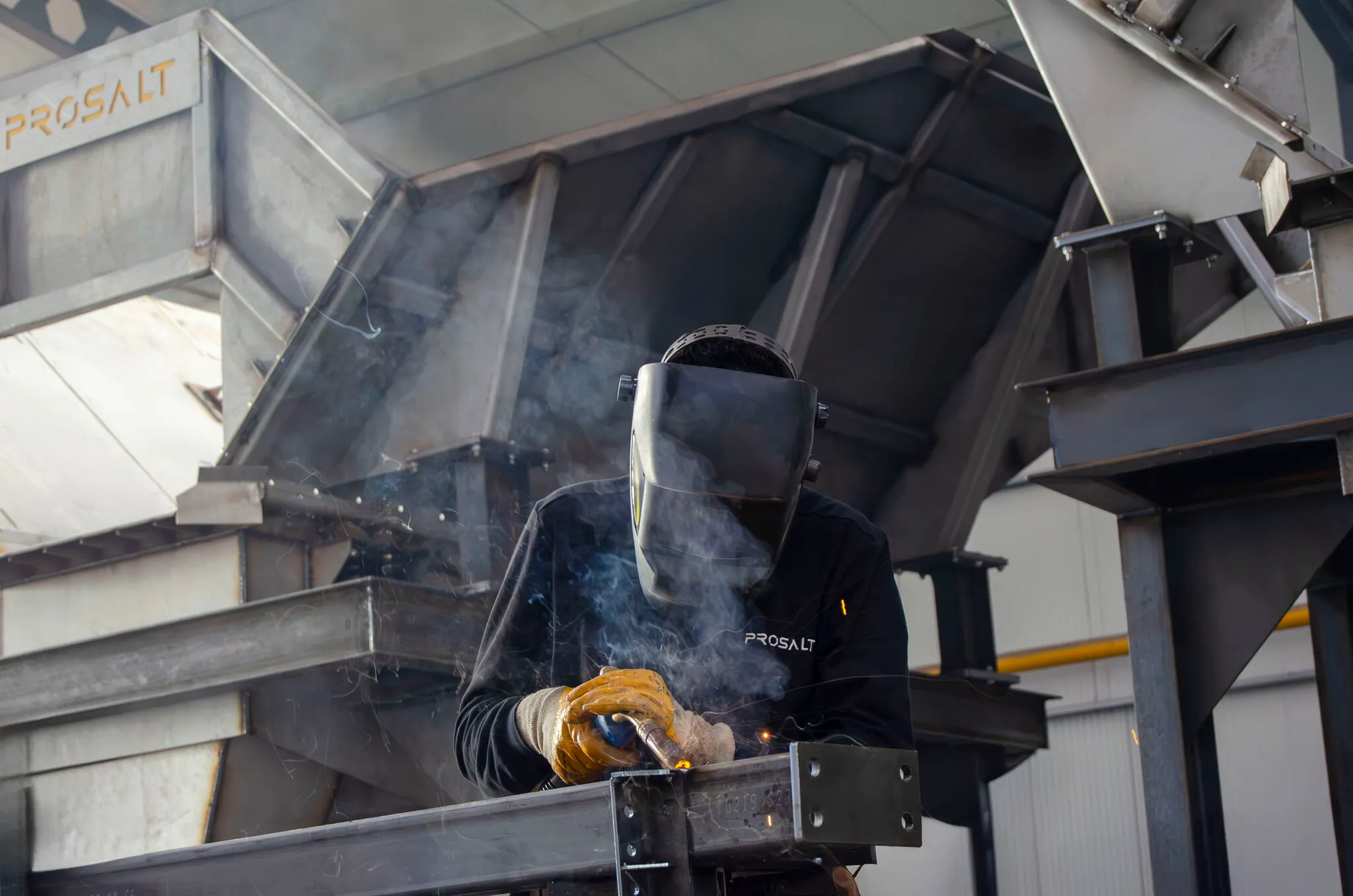 Welding in PROSALT manufacturing